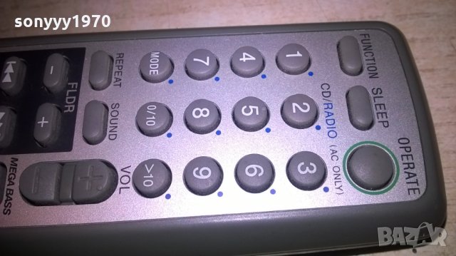 sony rmt-cs20cpad audio remote-внос швеция, снимка 10 - Други - 25246948