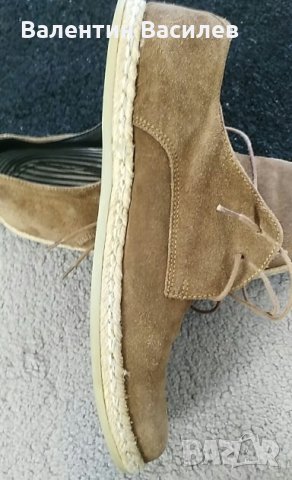 Спортни велурени обувки №43 ст. 27см., снимка 2 - Спортно елегантни обувки - 20943132