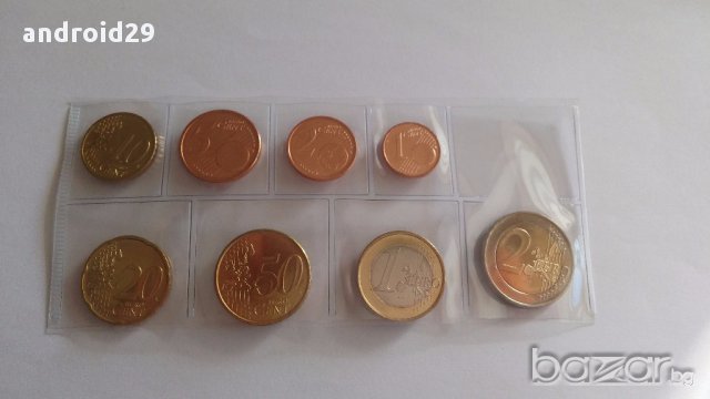 Германия Евро Монети - пълен сет 2002 г., снимка 2 - Нумизматика и бонистика - 16906342