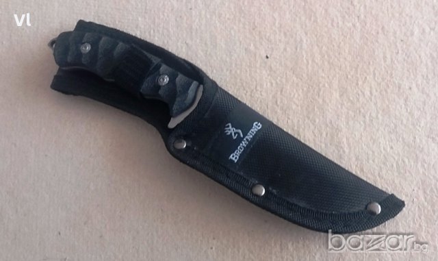 Browning 3 модела на ловен нож с калъф  22-23 см, снимка 9 - Ножове - 17381065