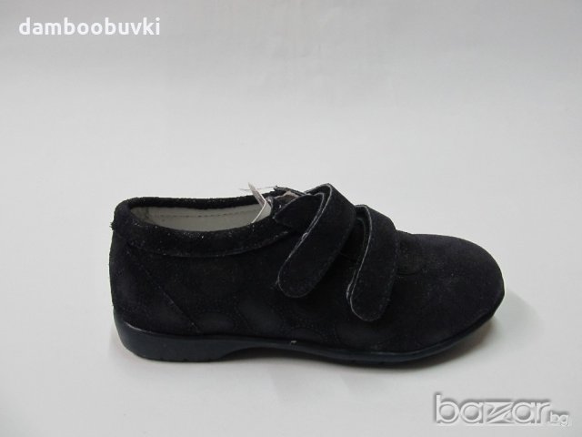 Затворени детски PONKI обувки естествена кожа в т.синьо 26/30, снимка 2 - Детски маратонки - 20681413