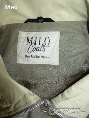 Milo Coats, ново промазано яке, 42, зелено, снимка 4 - Якета - 20751051