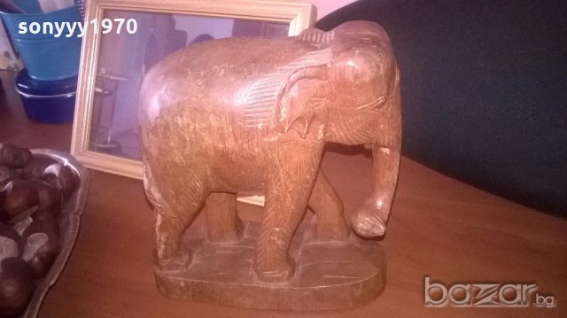 дървен слон-за колекция