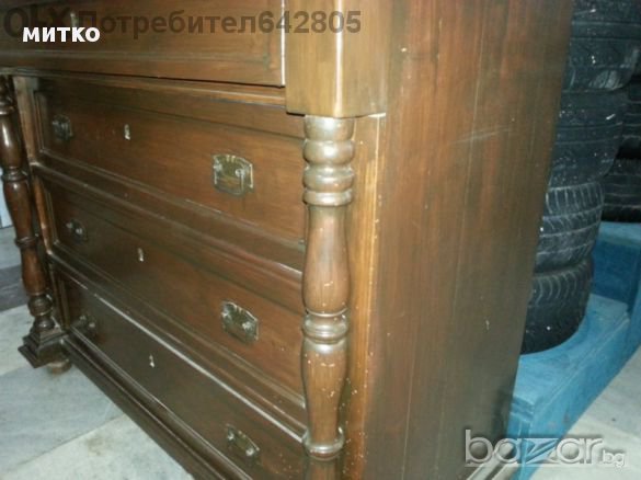 Виенски скрин 1880 г , снимка 3 - Секции и витрини - 11791852