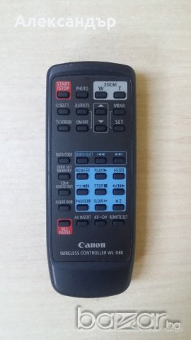 Дистанционно Canon WL-D80, снимка 1