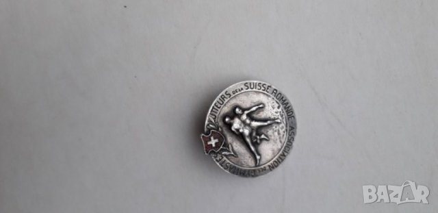 Швейцарска сребърна наградна значка, снимка 2 - Колекции - 24662000