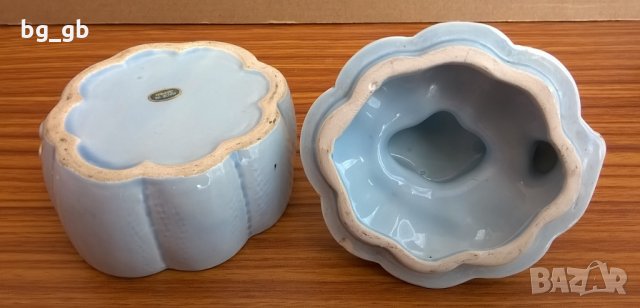 Стара порцеланова кутия, снимка 3 - Други - 24487126