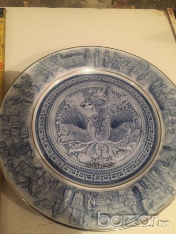 уникална,релефна,колекционерска чиния, снимка 2 - Антикварни и старинни предмети - 20586241