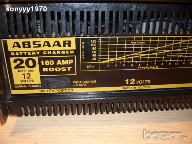 absaar 12v/20amp/180amp boost-зарядно 20ампера+старт-внос швеицария, снимка 9 - Аксесоари и консумативи - 11957863