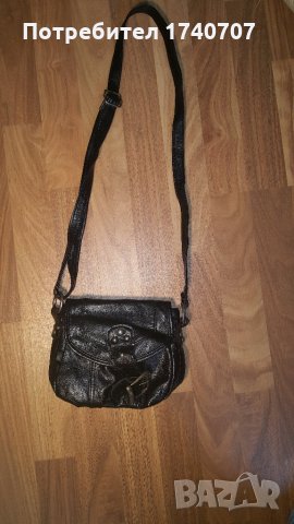 Малка дамска кожена чанта, снимка 4 - Чанти - 23272900