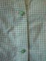 Светлозелена карирана дамска риза, блуза с дълъг ръкав, ръкави, дамски топ, жилетка, снимка 10