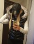 Дамски елек с лисица Moncler код 31, снимка 1 - Елеци - 24024343