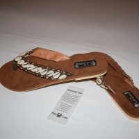Hot Lava - Уникални дамски чехли - сандали / номер 40, снимка 1 - Чехли - 21999587