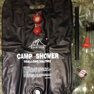 Къмпинг душ CAMP SHOWER - 20 литра слънчев бойлер къмпингдуш, снимка 2 - Бойлери - 17737148