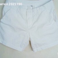 Дамски бял панталон Н &М, снимка 1 - Къси панталони и бермуди - 25875780