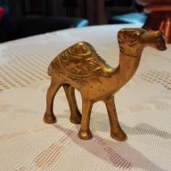 Бронзова камила, снимка 1 - Антикварни и старинни предмети - 15671566