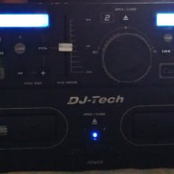 Двоен Compact disc (CD) Player CD DJ Tech CDX 110, снимка 1 - Ресийвъри, усилватели, смесителни пултове - 17328337