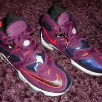 Nike LEBRON 13 "Mulberry", снимка 2 - Маратонки - 20968596