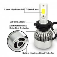 LED крушки за автомобил H1, H4, H7 за дълги и къси светлини, снимка 8 - Аксесоари и консумативи - 23401706