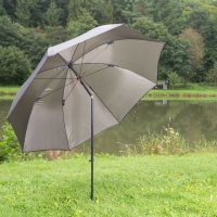 Чадър - Saenger Brolly 220cm NEW 2018, снимка 1 - Къмпинг мебели - 21045588