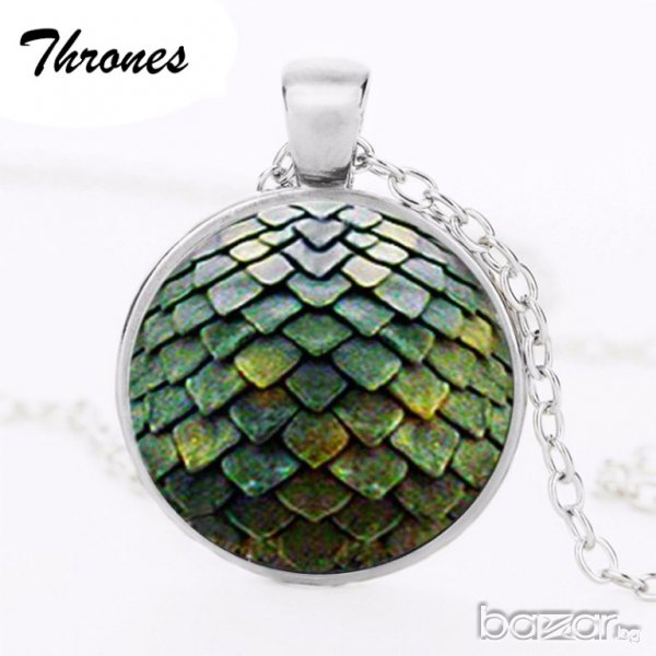 🐉🥚 Game Of Thrones Драконово Яйце - колие НОВО, снимка 1