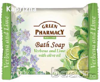 сапун с върбинка, лайм и маслиново масло, снимка 1