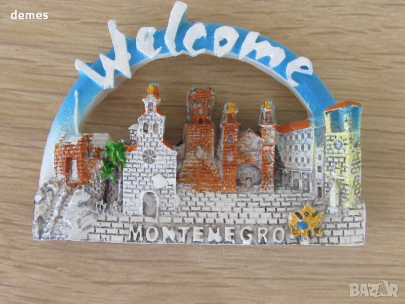  Автентичен 3D магнит от Черна гора, серия-4, снимка 1