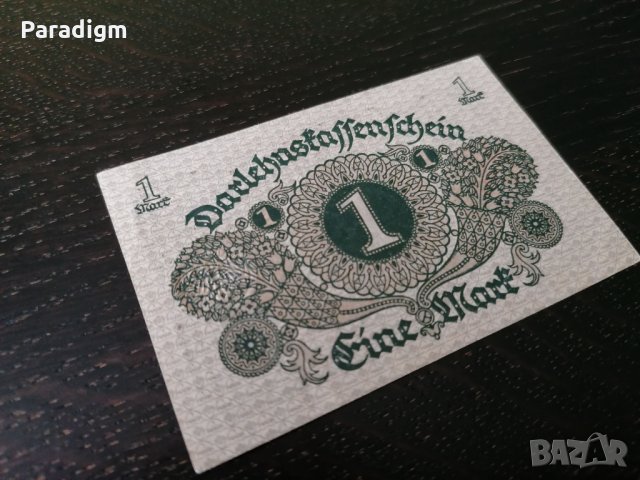 Банкнота - Германия - 1 марка UNC | 1920г., снимка 3 - Нумизматика и бонистика - 25902586