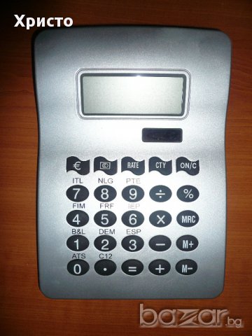 калкулатор с размер 20х14 см, снимка 1 - Други - 17008507