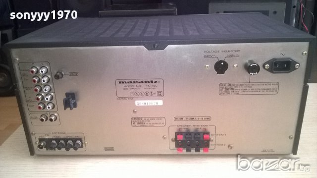 🛑marantz ta-70l-stereo receiver-made in japan-внос швеицария, снимка 11 - Ресийвъри, усилватели, смесителни пултове - 12426539