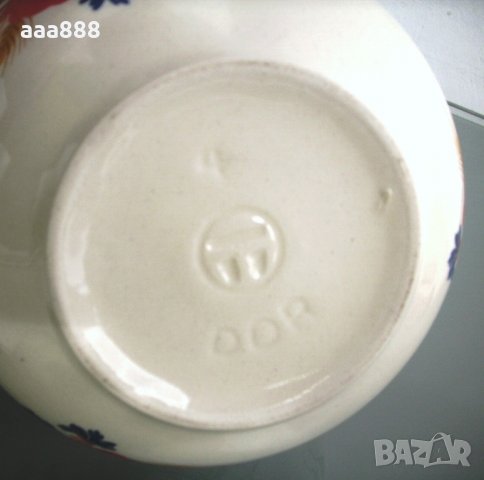 Керамика Heike ГДР кана и купа, снимка 11 - Сервизи - 23651828