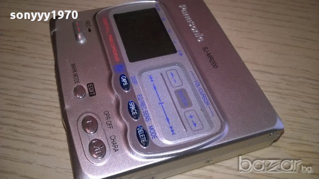 panasonic md recorder-внос швеицария, снимка 13 - MP3 и MP4 плеъри - 12495997