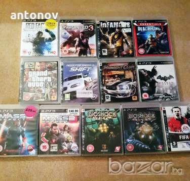 PlayStation 3 игри - COD, Bathman, Assassins creed, Final Fight Champions, Tomb Raider и т.н.