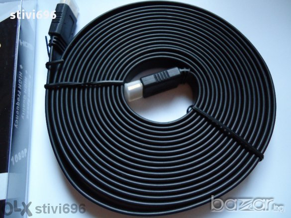 Кабел Плосък HDMI/HDMI кабел - 1.80 метра.-3.00 м - 5.00 метра.висок клас , снимка 9 - Други - 11149858