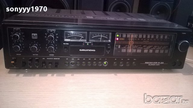 Grundig super hifi r35-receiver-made in germany-внос швеицария, снимка 10 - Ресийвъри, усилватели, смесителни пултове - 13284571