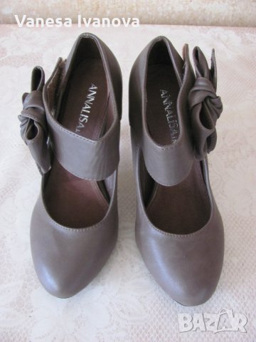 Дамски обувки кафяв, снимка 3 - Дамски обувки на ток - 21705173