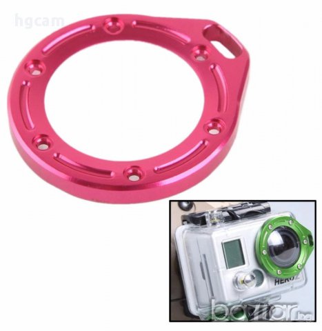 Защитен метален пръстен за лещата на предпазния корпус на Gopro Hero 1 2 , снимка 5 - Други - 17062886