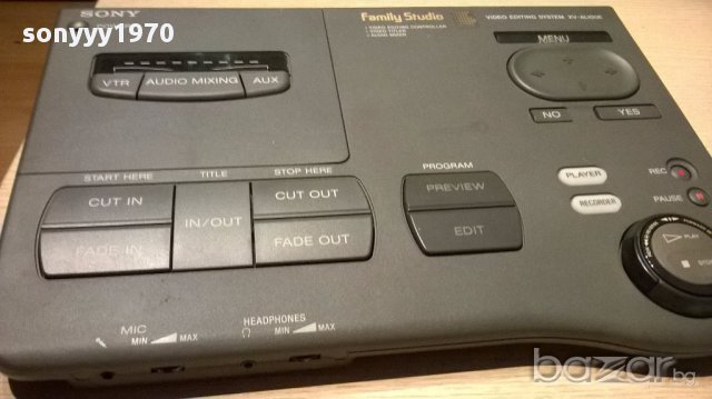 Sony xv-al100e video editing system-made in japan-внос швеицария, снимка 7 - Ресийвъри, усилватели, смесителни пултове - 15280562