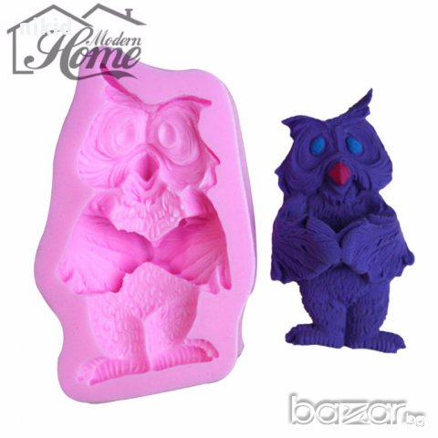 бухала на знанието силиконов молд форма тесто декорация шоколад фондан украса