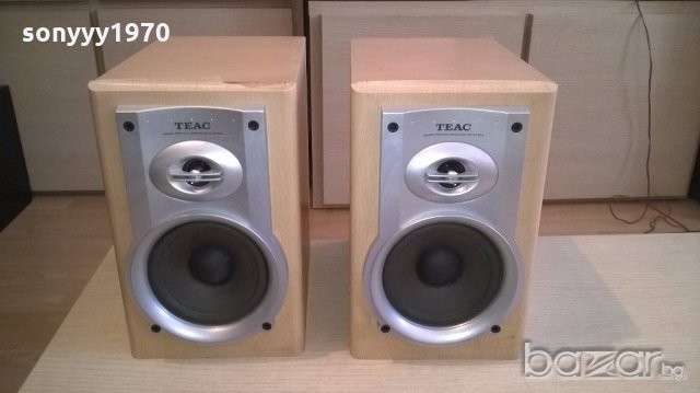teac-2х50w/6ohm-2бр тонколони-28х26х17см-внос швеицария, снимка 8 - Тонколони - 18345544