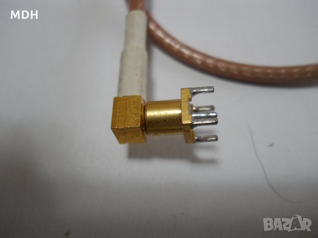 СВЧ кабел с букси за платков монтаж, снимка 6 - Друга електроника - 23054884
