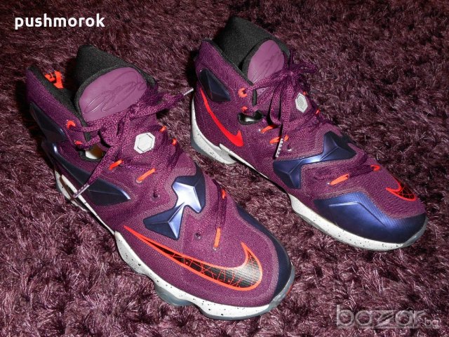 Nike LEBRON 13 "Mulberry", снимка 2 - Маратонки - 20968596