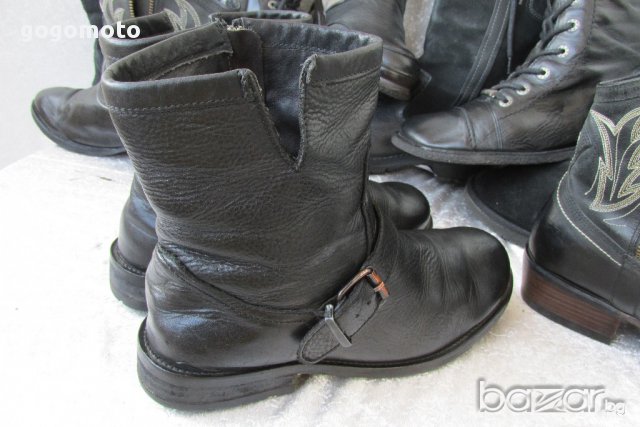 bili bi® original,N- 39, унисекс мото боти,байк боти, 100% естествена кожа,GOGOMOTO.BAZAR.BG®, снимка 9 - Дамски боти - 16891279