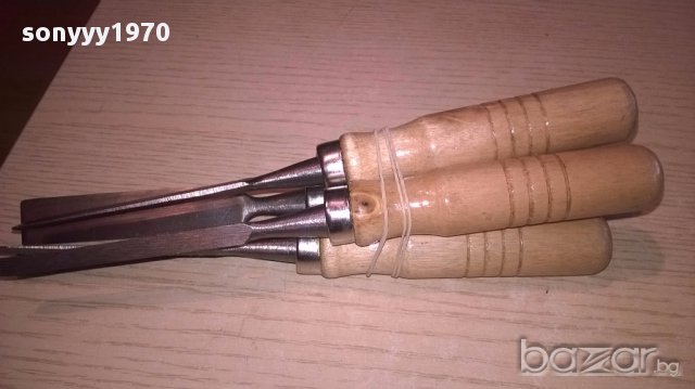 Длета 4 броя 22см с дървени дръжки, снимка 8 - Други инструменти - 17101314