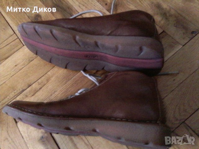 Зимни обувки естествена кожа Bata №39 унисекс, снимка 3 - Дамски боти - 23645422