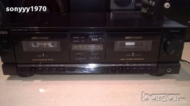 Aiwa ad-wx333e stereo deck-внос швеицария, снимка 4 - Ресийвъри, усилватели, смесителни пултове - 14954697
