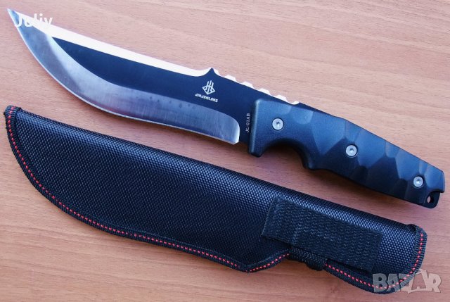 Ловен нож с фиксирано острие JL-01AB / S037A, снимка 1 - Ножове - 24480007