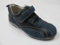 Спортни обувки естествена кожа Чипо синьо, снимка 1 - Детски маратонки - 17524163