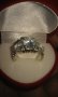 Сребърен пръстен с топаз, снимка 1 - Пръстени - 18535400