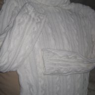 Снежно бяло поло пуловер, снимка 4 - Блузи с дълъг ръкав и пуловери - 16641383